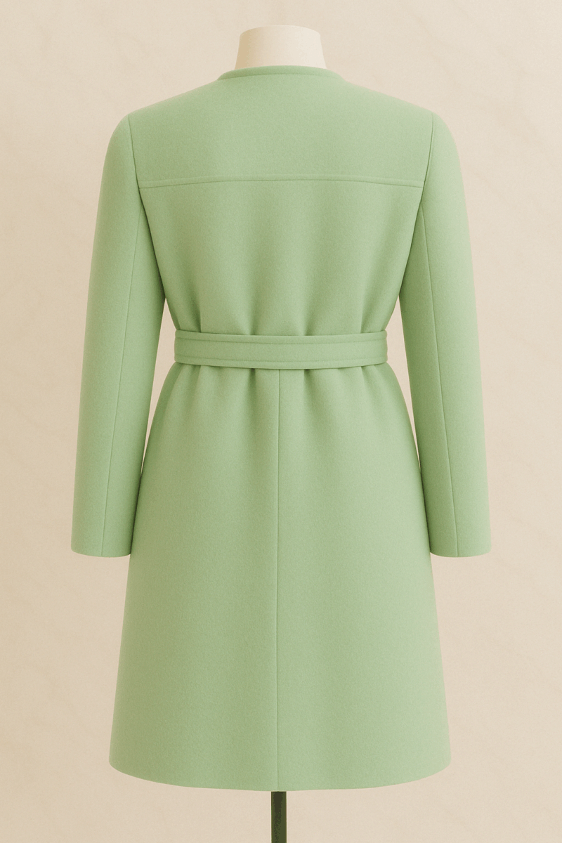 Emerald Serenade Coat - Image 2