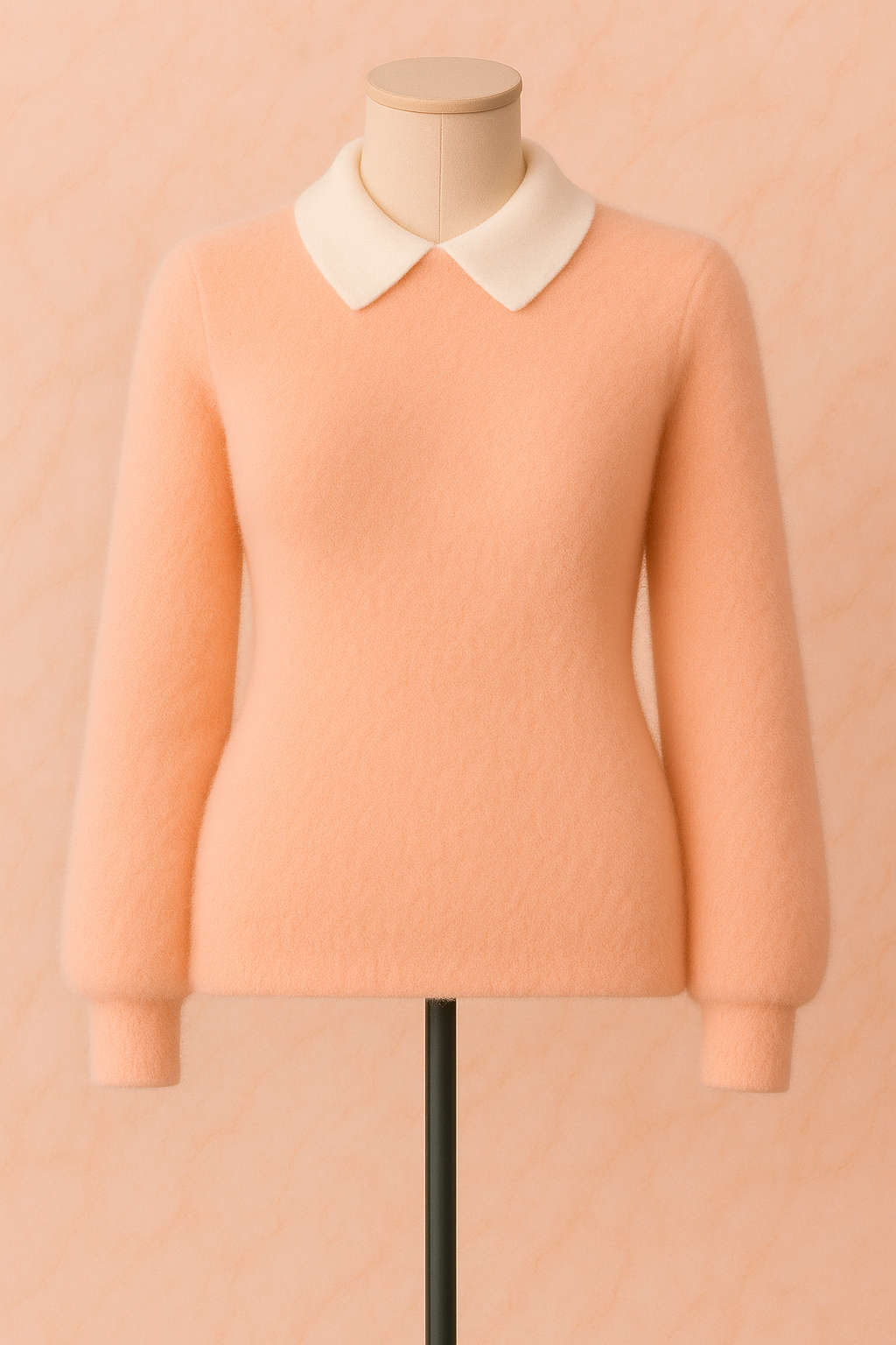 Peach Blossom Elegance Top