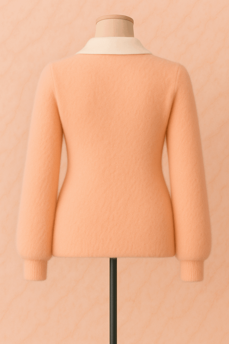 Peach Blossom Elegance Top - Image 2