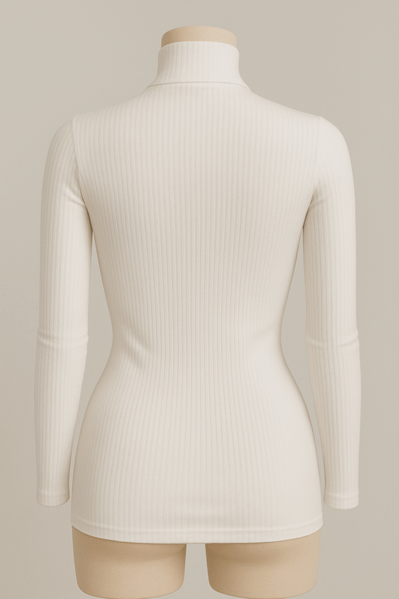 Ivory Horizon Turtleneck - Image 2