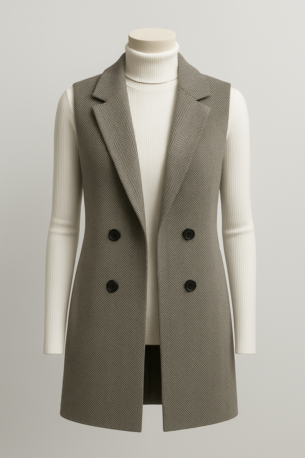 Grey Leaf Elegance Ensemble