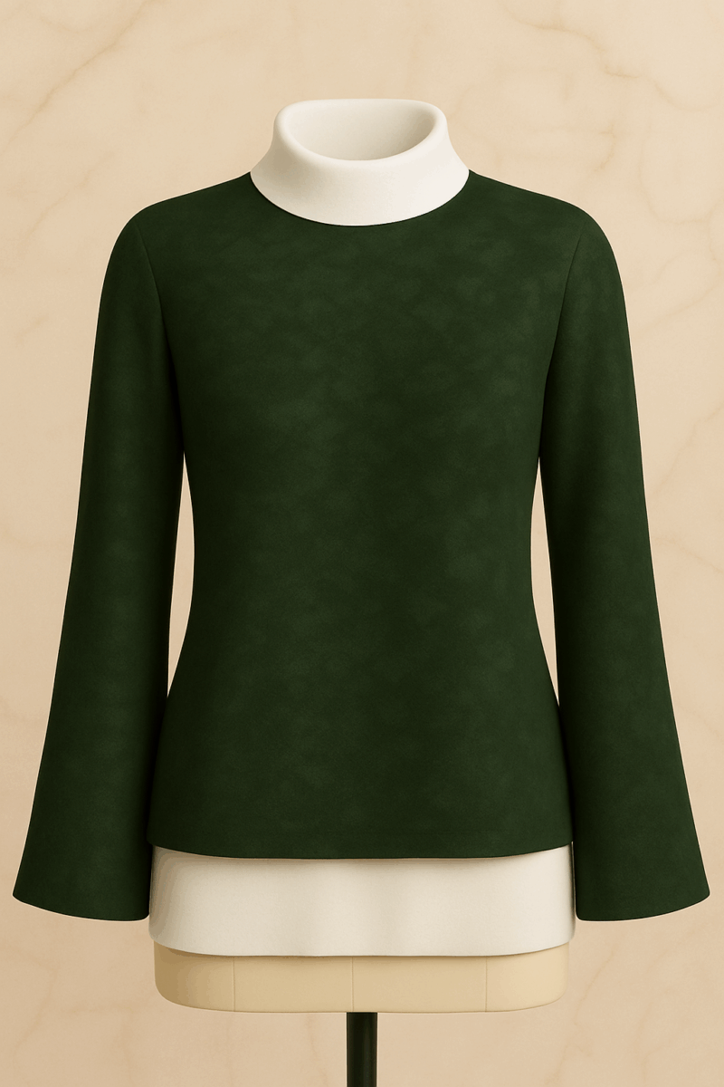Green Matcha Haven Tunic