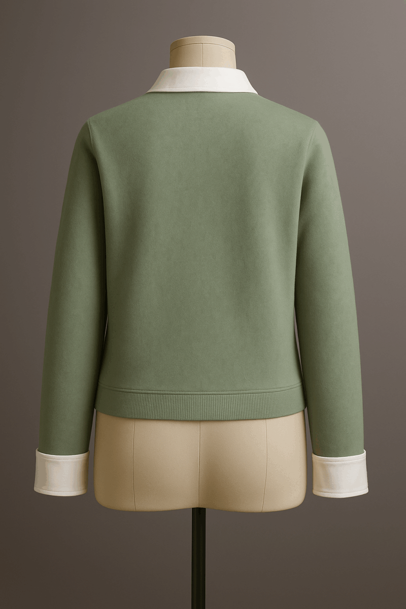 Sage Collar Grace Top - Image 2