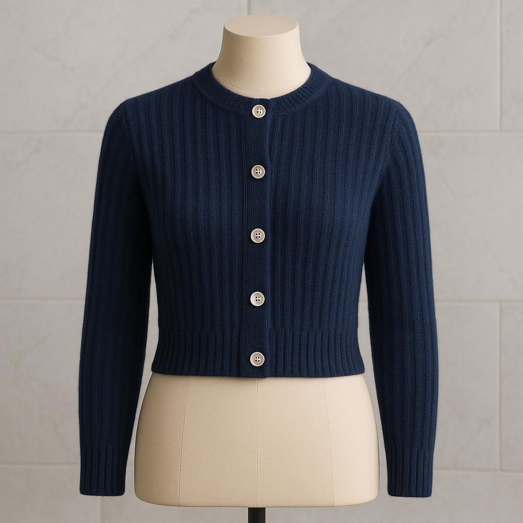 Midnight Seraphina Crop Cardigan