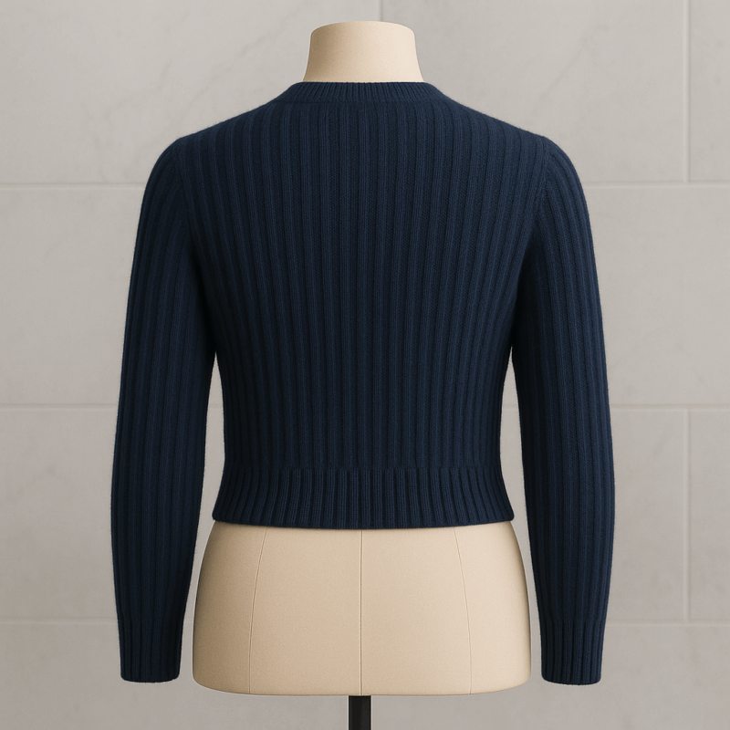 Midnight Seraphina Crop Cardigan - Image 2