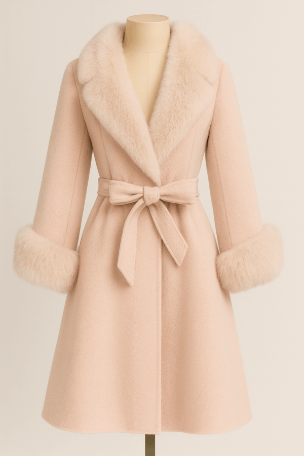 Blush Fur Reverie Coat