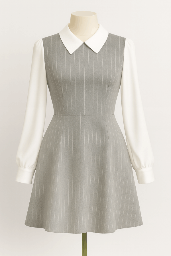 Silver Sage Pinstripe