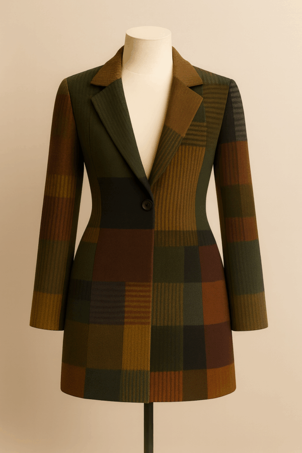 Autumn Patchwork Dress