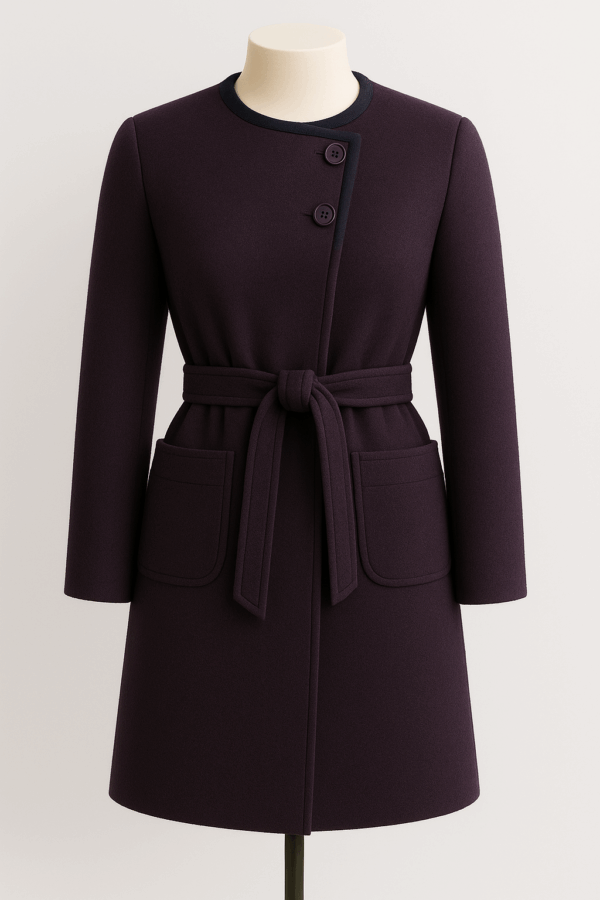 Rich Plum Coat