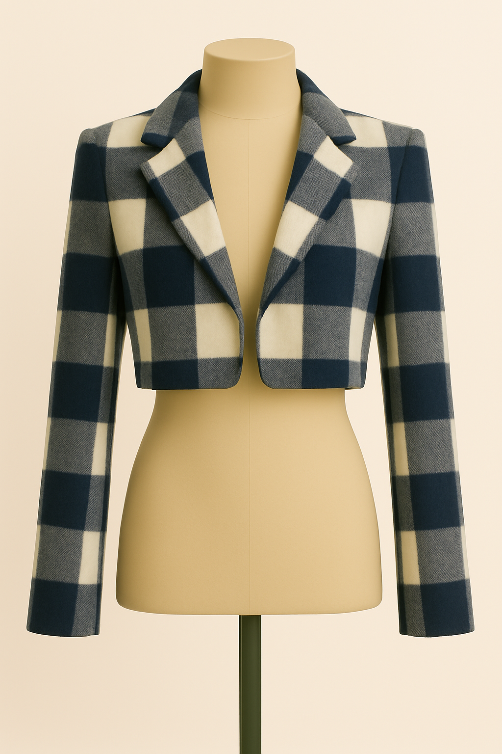 Blueberry Checkerboard Crostini Jacket