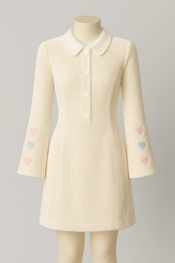 Vanilla Heart Cake Dress