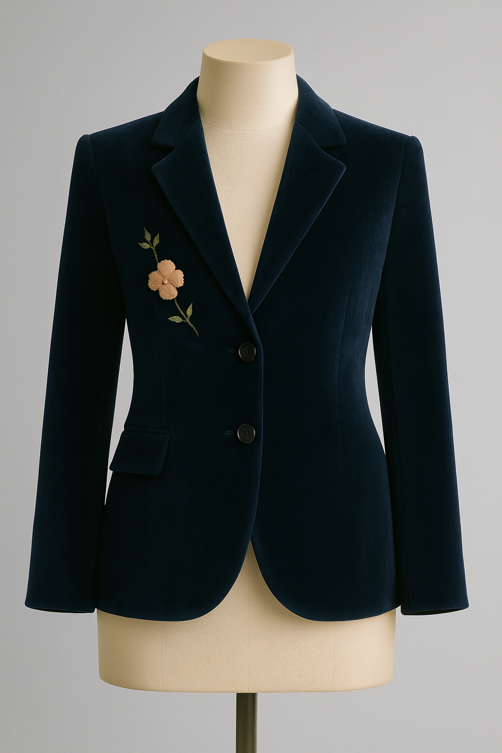 Dark Ocean Light Blazer