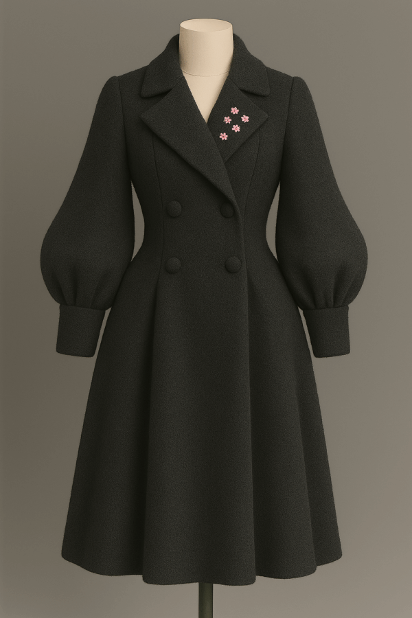 Dark Night Garden Coat