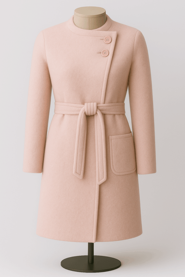 Soft Pink Blush Coat
