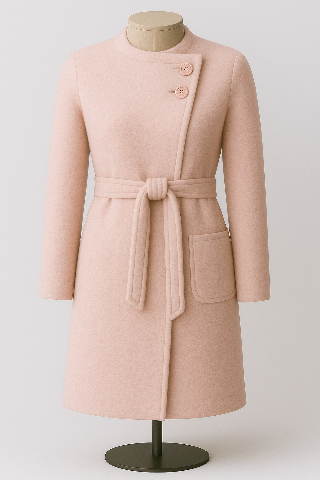 Soft Pink Blush Coat