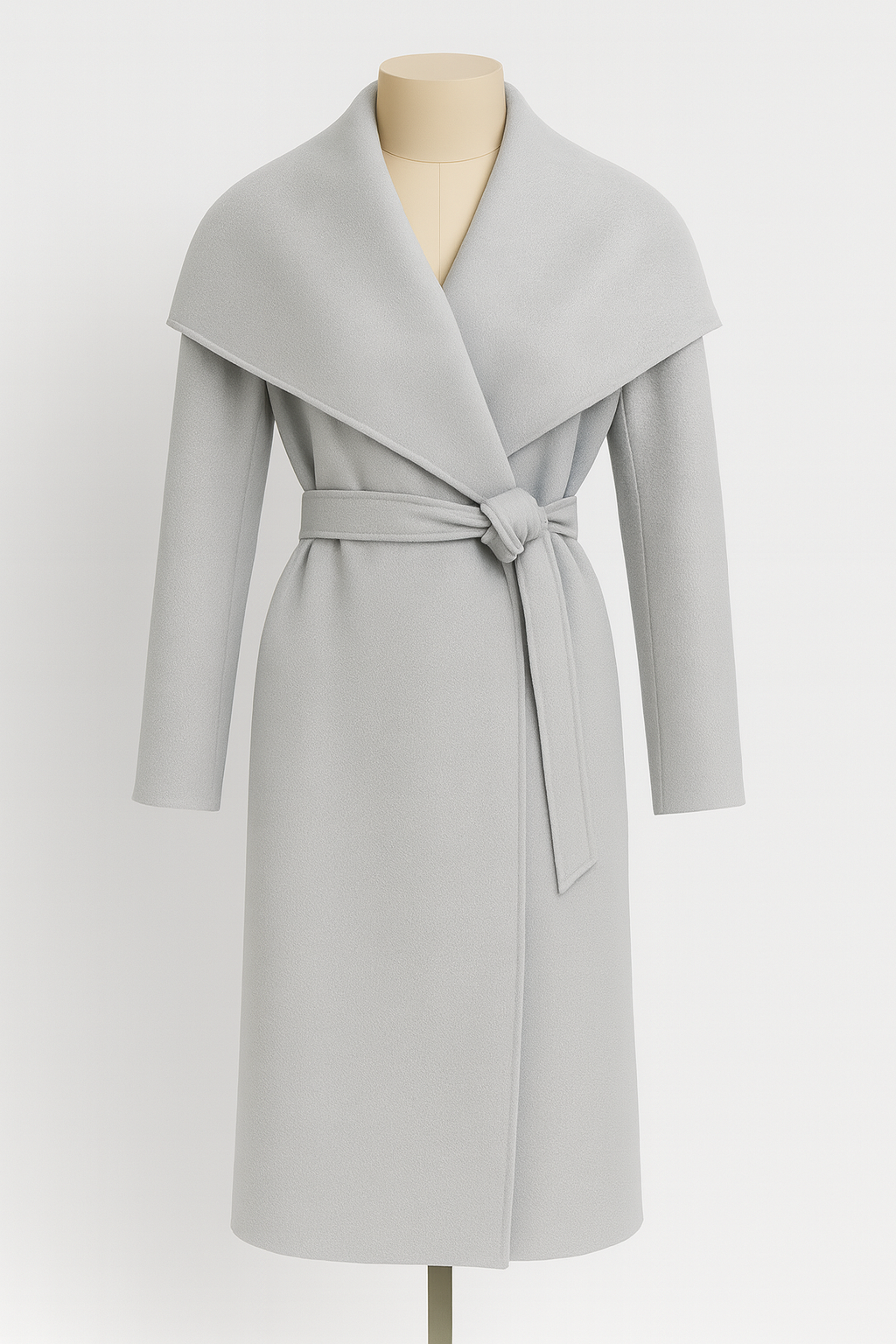 Gray Cloud Cover Coat